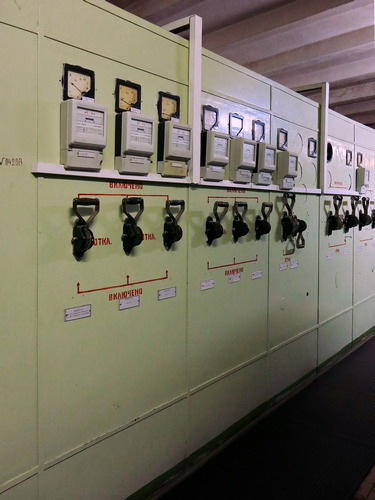 внешний вид старых панелей ГРЩ