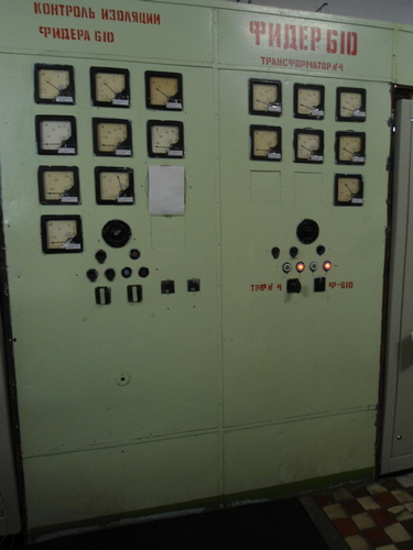 старые панели ГРЩ с АВР